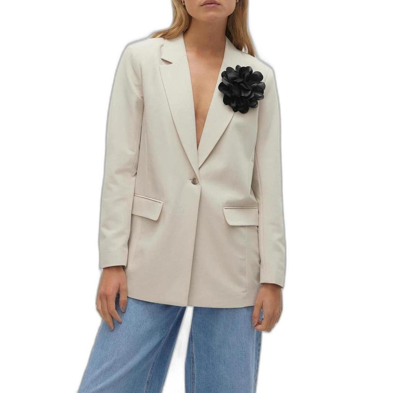 Vero Moda Blazer Dames Beige