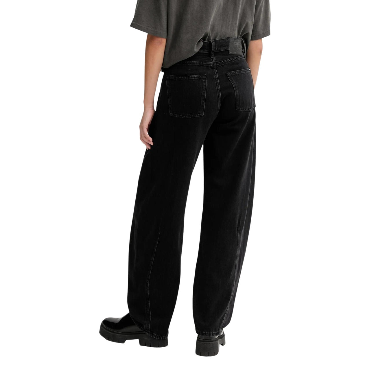 Tommy Hilfiger Slim Jeans Dames Zwart