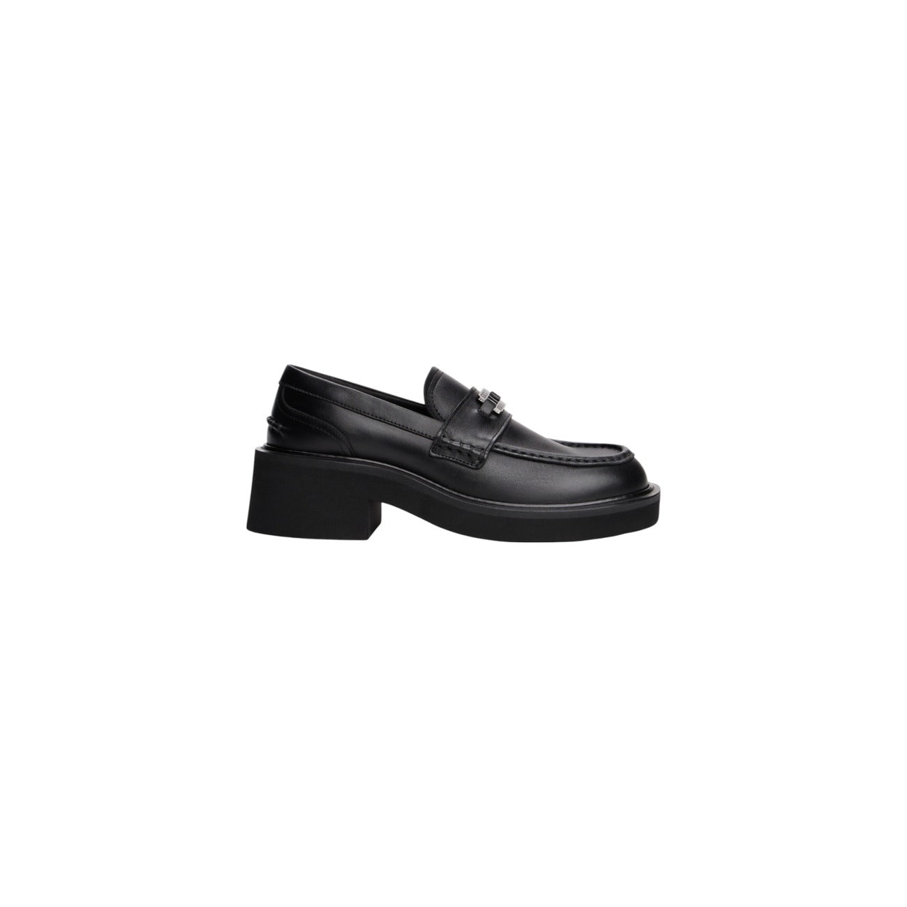 Tommy Hilfiger Jeans Mocassins Dames Zwart Leer