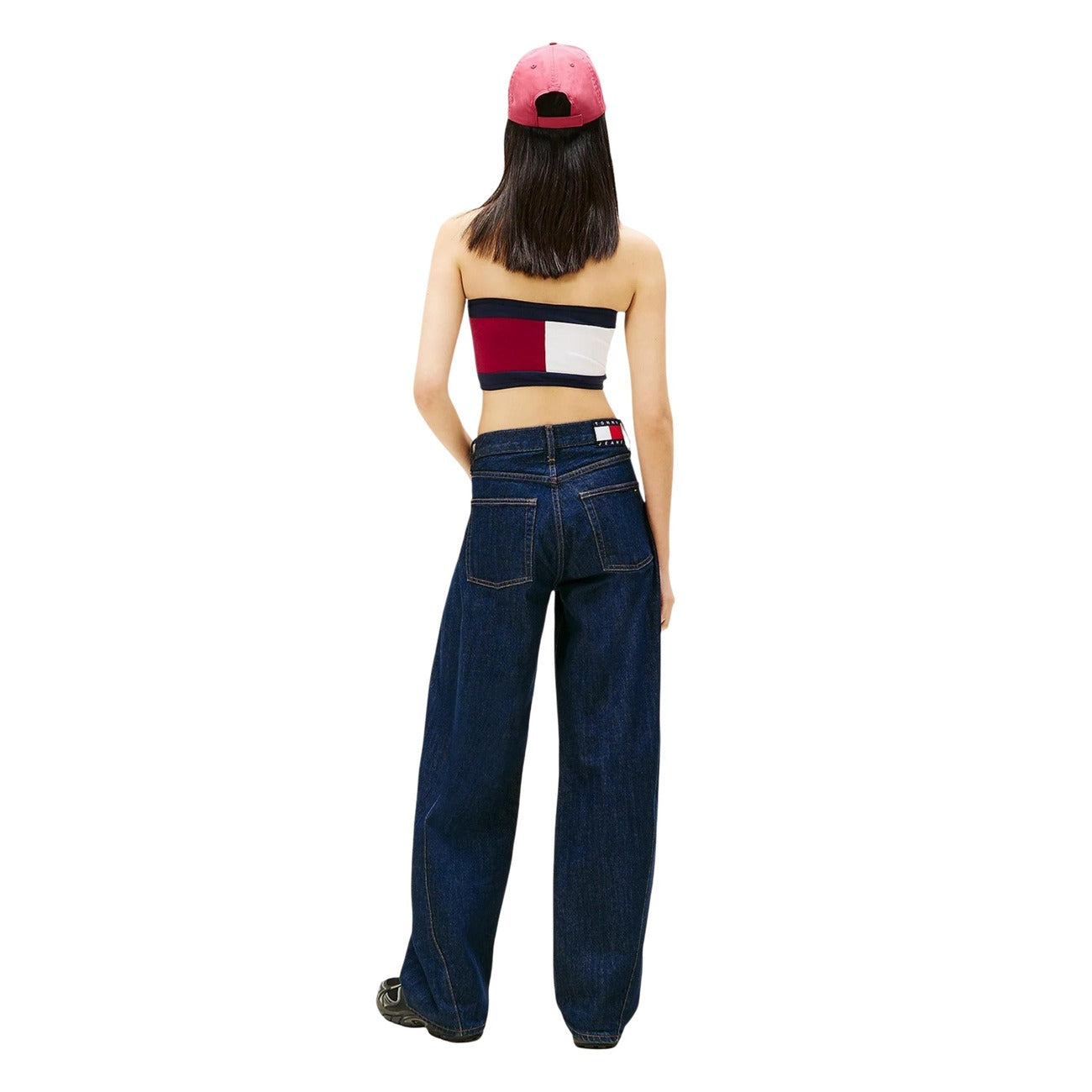 Tommy Hilfiger Jeans Top Dames Bordeaux