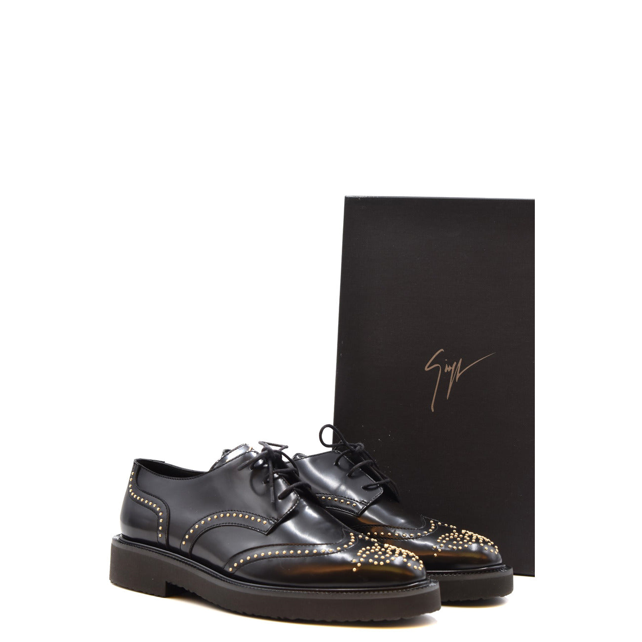 Giuseppe Zanotti Slip On Shoes Dames Zwart Leer