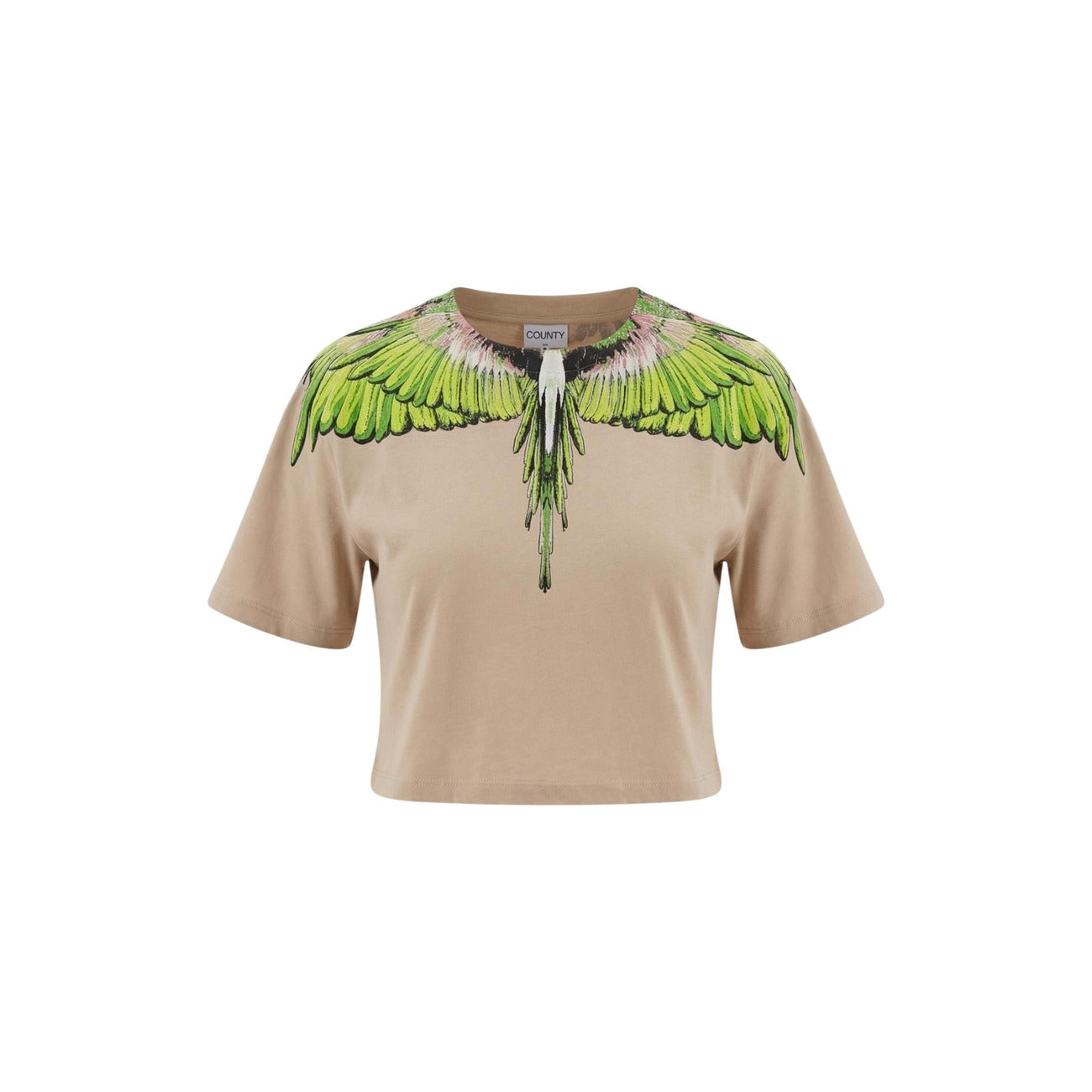 County Of Milan Print Top Dames Beige