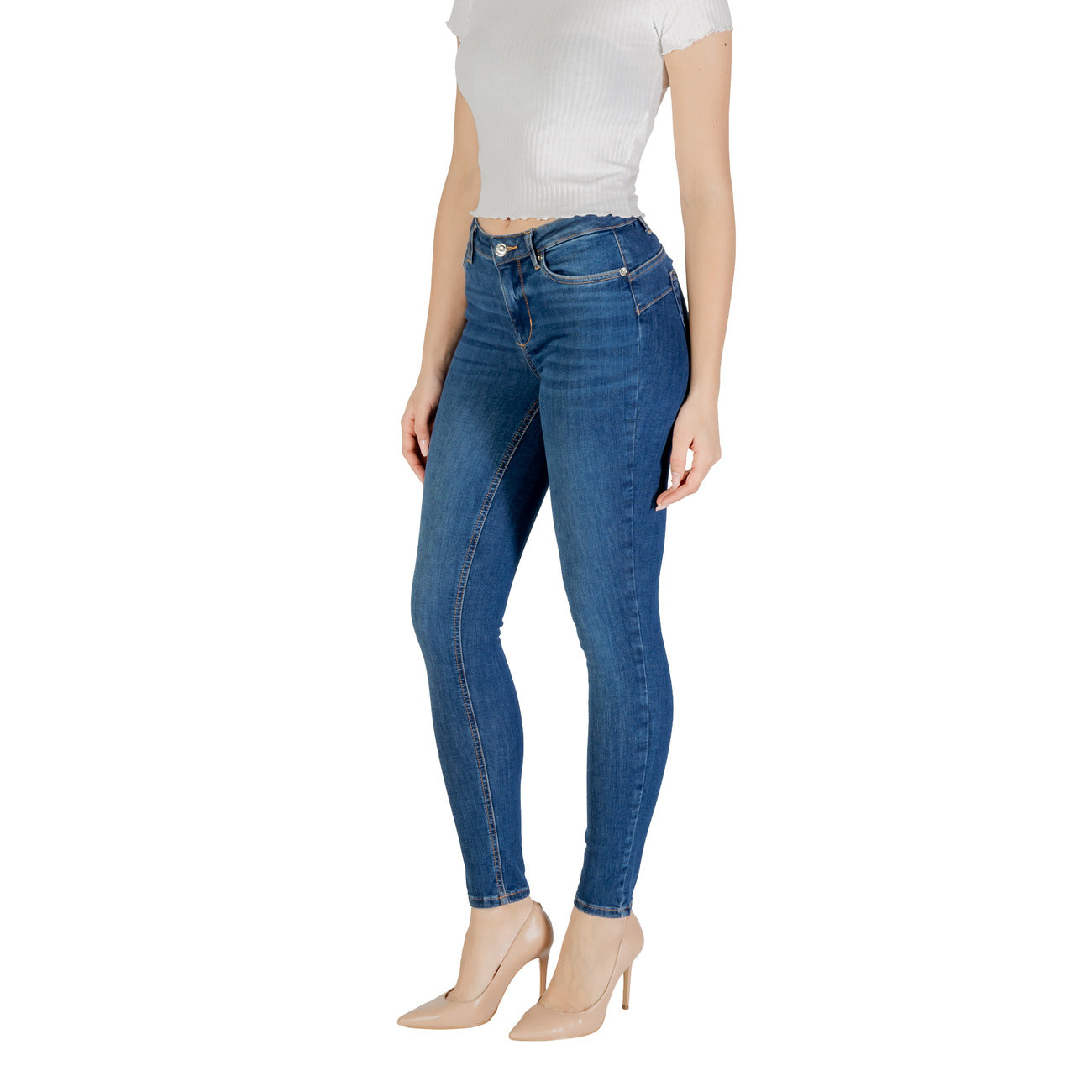 Liu Jo Slim Fit Jeans Dames Blauw