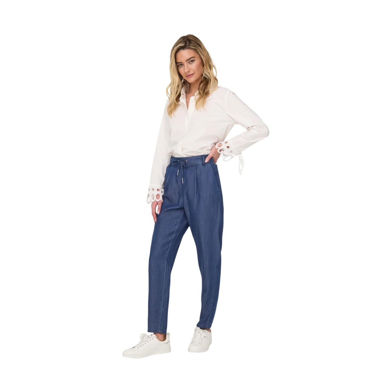 Only Broek Dames Blauw