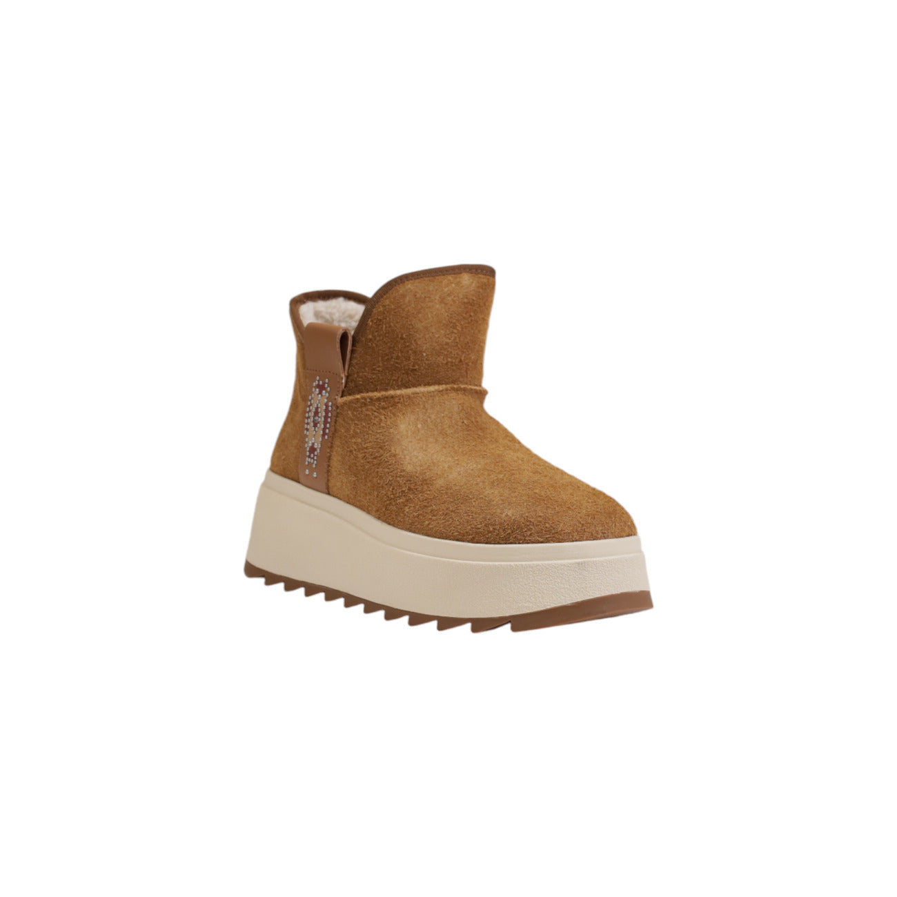Ash — Kamelkleurige Boots Dames