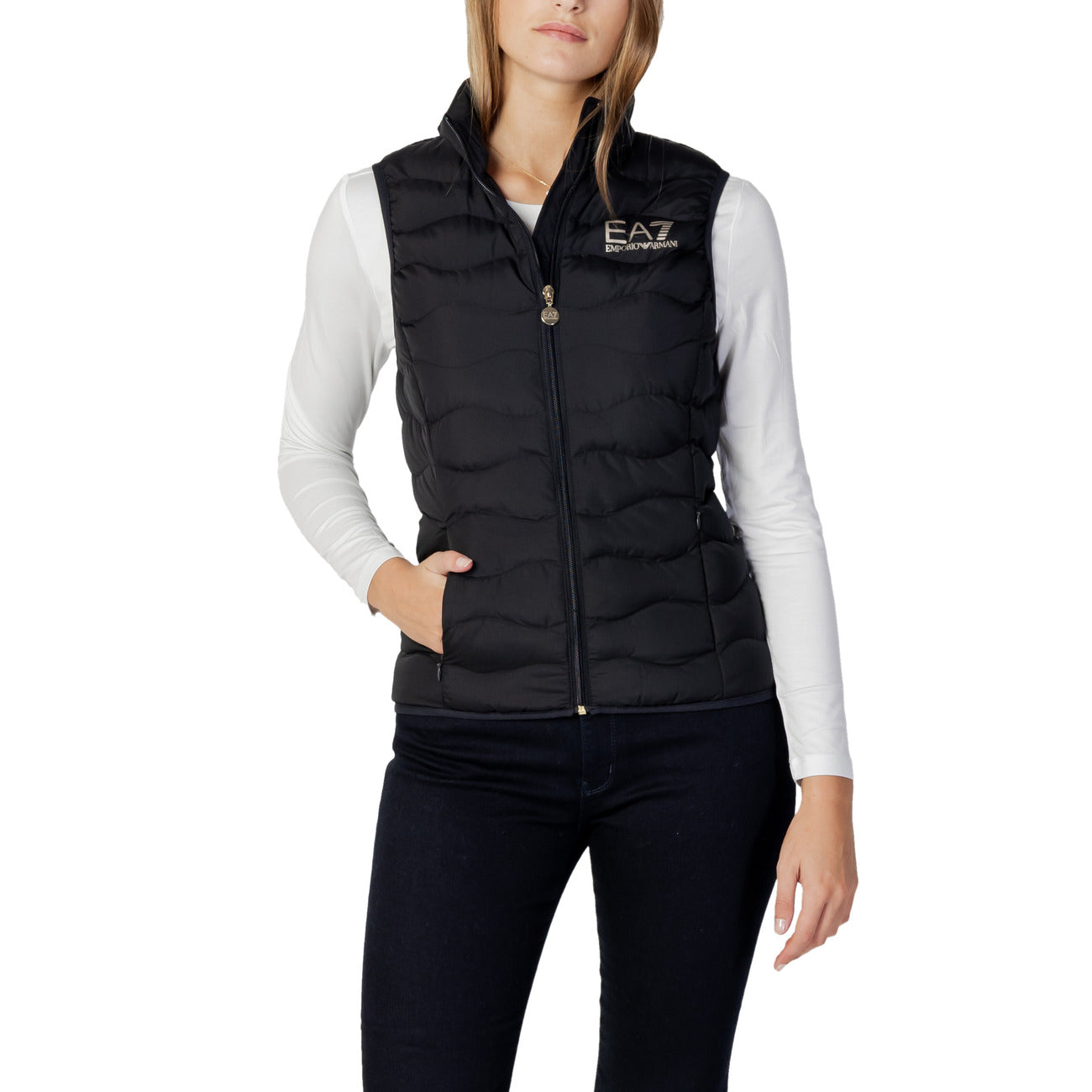 EA7 Emporio Armani Gilet Dames Beige