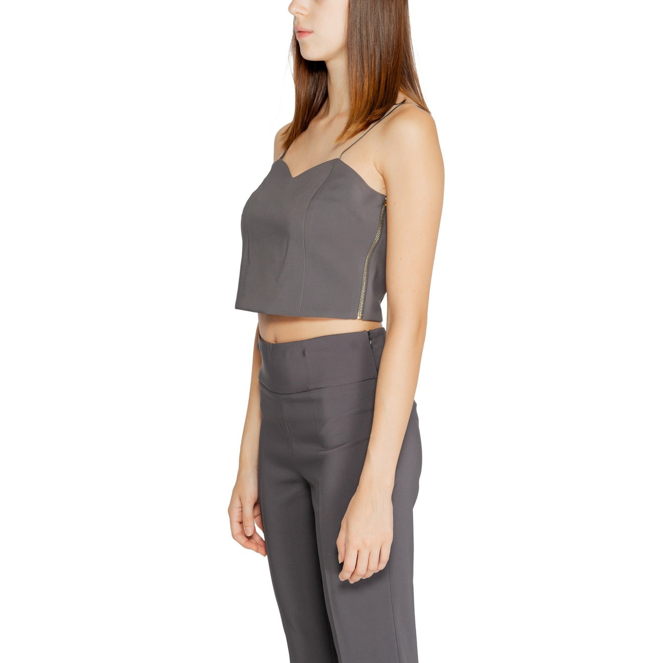 Rinascimento Vest Dames Grijs