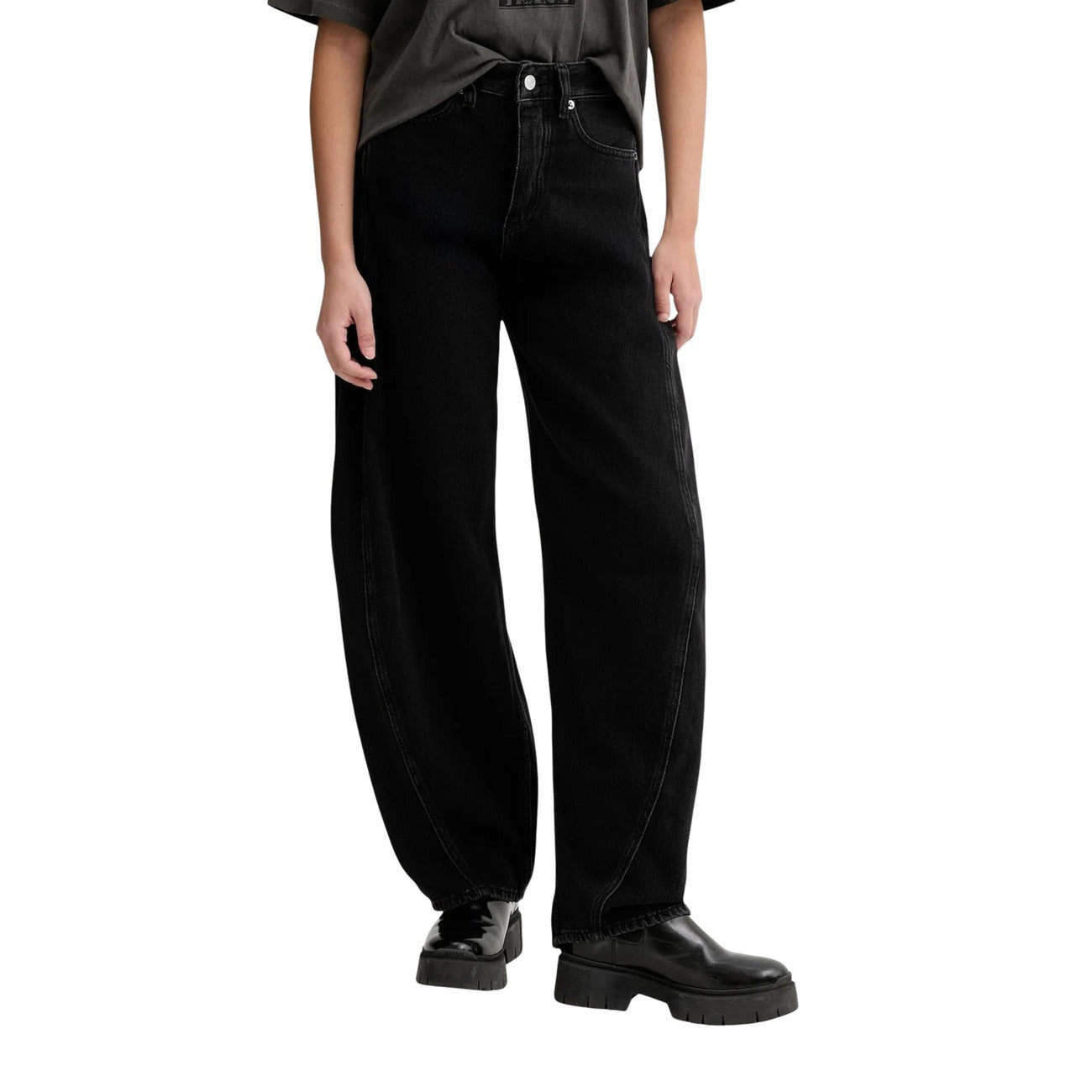 Tommy Hilfiger Slim Jeans Dames Zwart