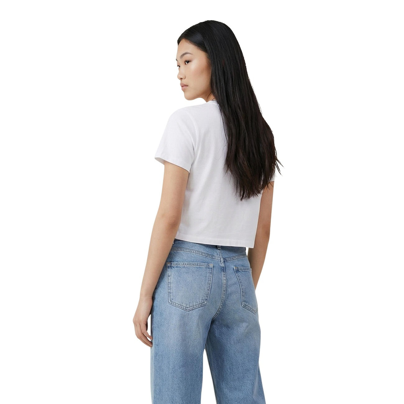 Calvin Klein Jeans T-shirt Dames Beige