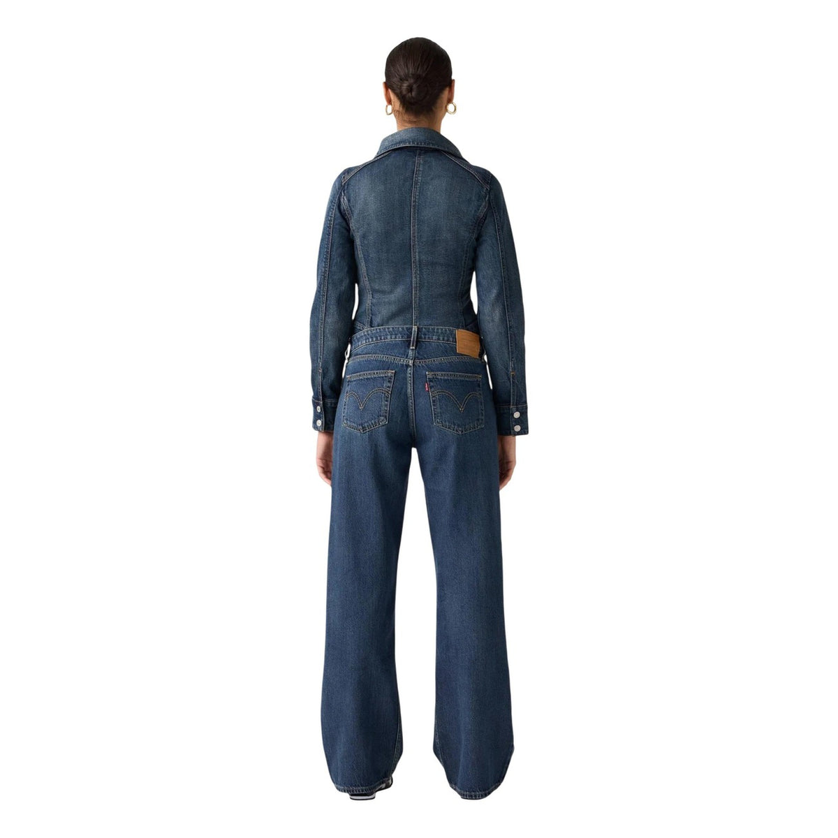 Levi's Gesleten Jeans Dames Blauw