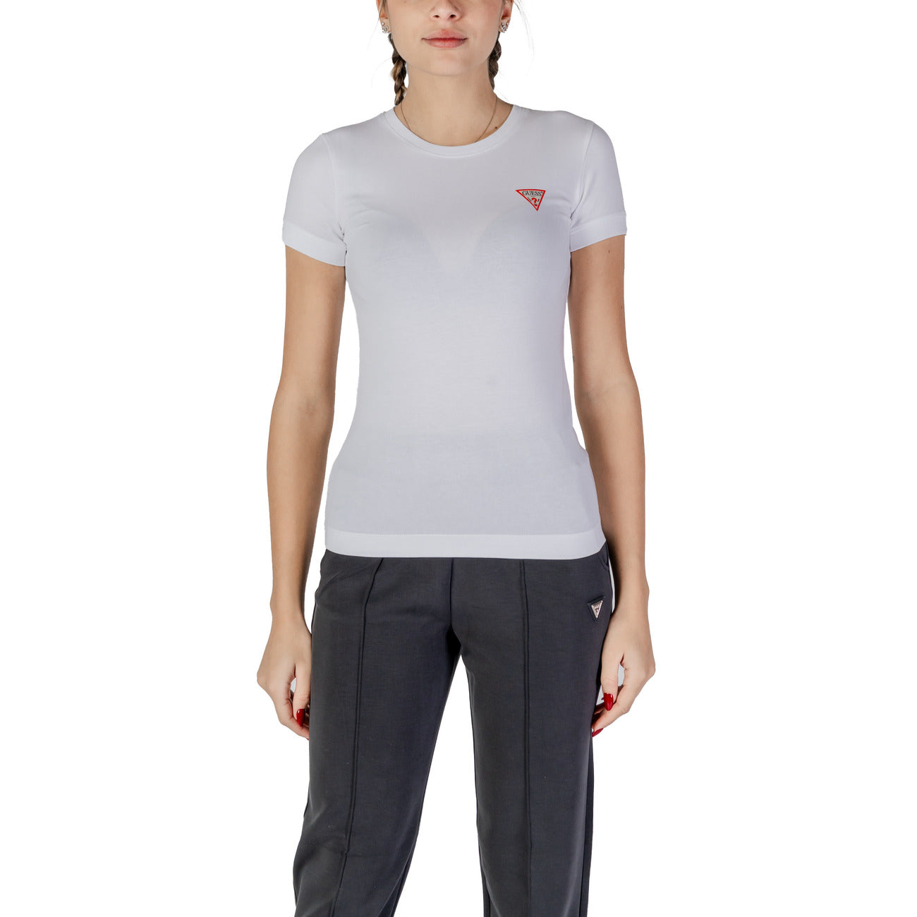Guess T-shirt Dames Lichtblauw