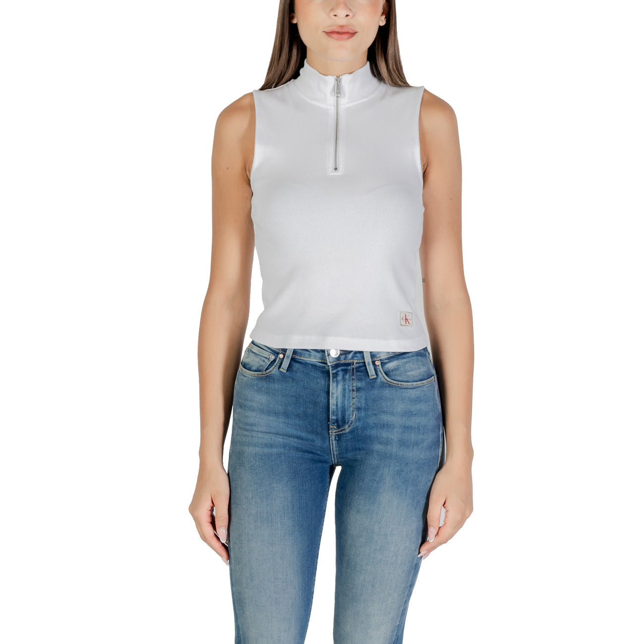 Calvin Klein Jeans Mouwloze Top Dames Zwart