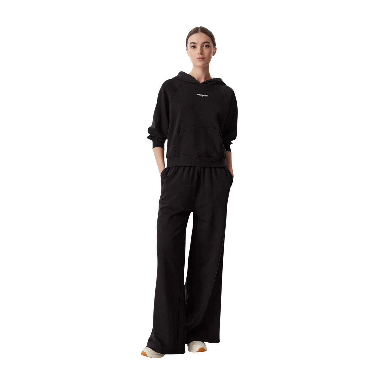 Tommy Hilfiger Jeans Broek Dames Zwart