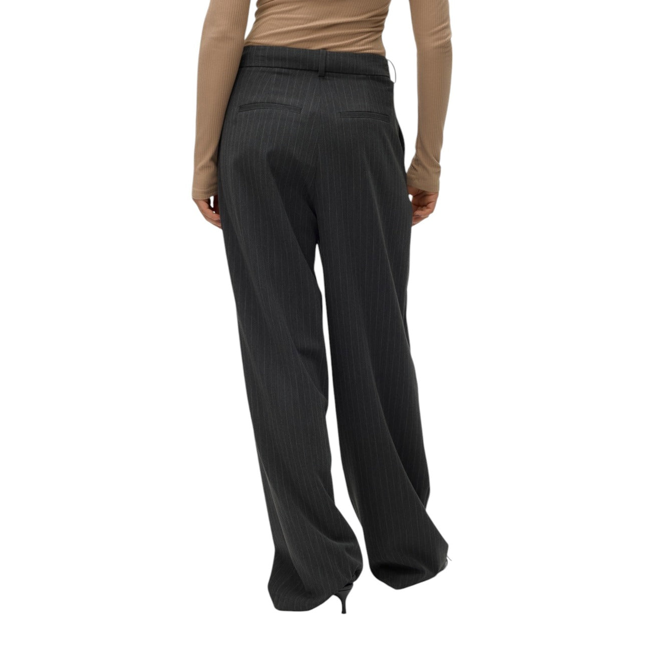 Vero Moda Broek Dames Grijs