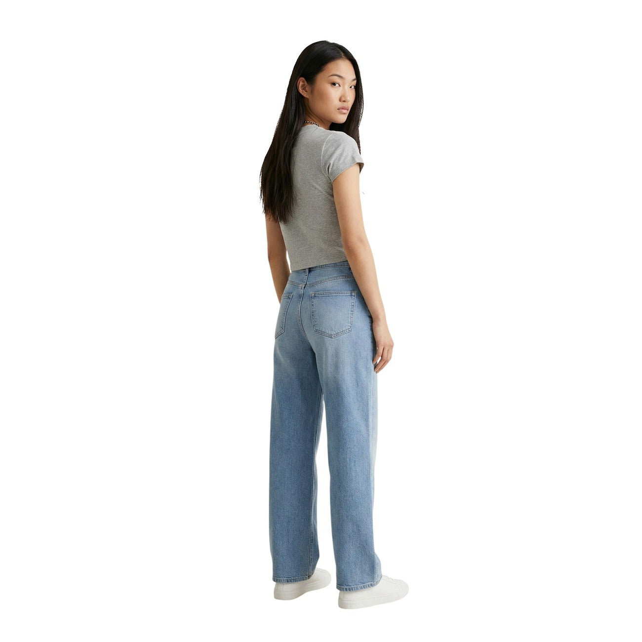 Calvin Klein Jeans T-shirt Dames Grijs