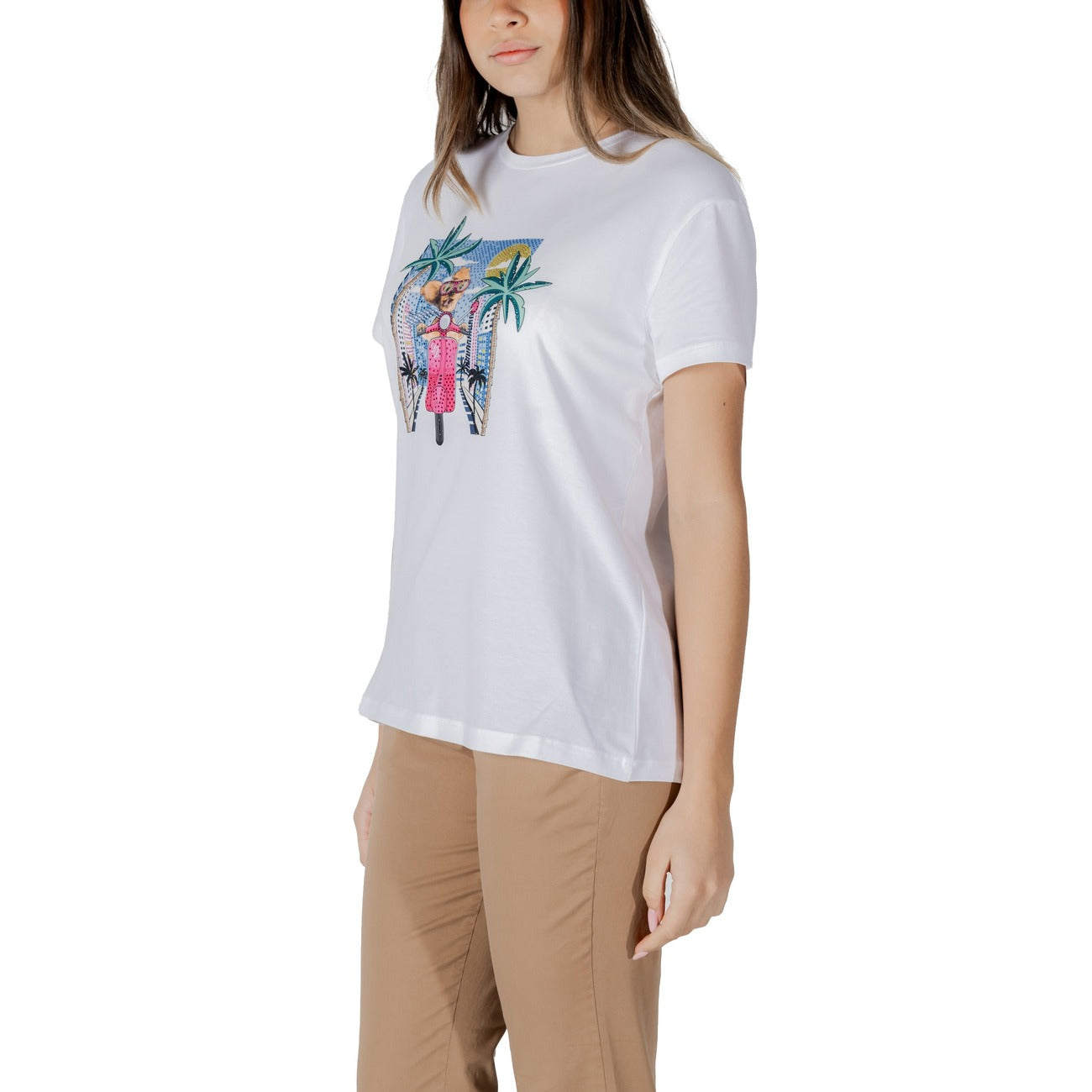 Liu Jo T-shirt Dames Wit