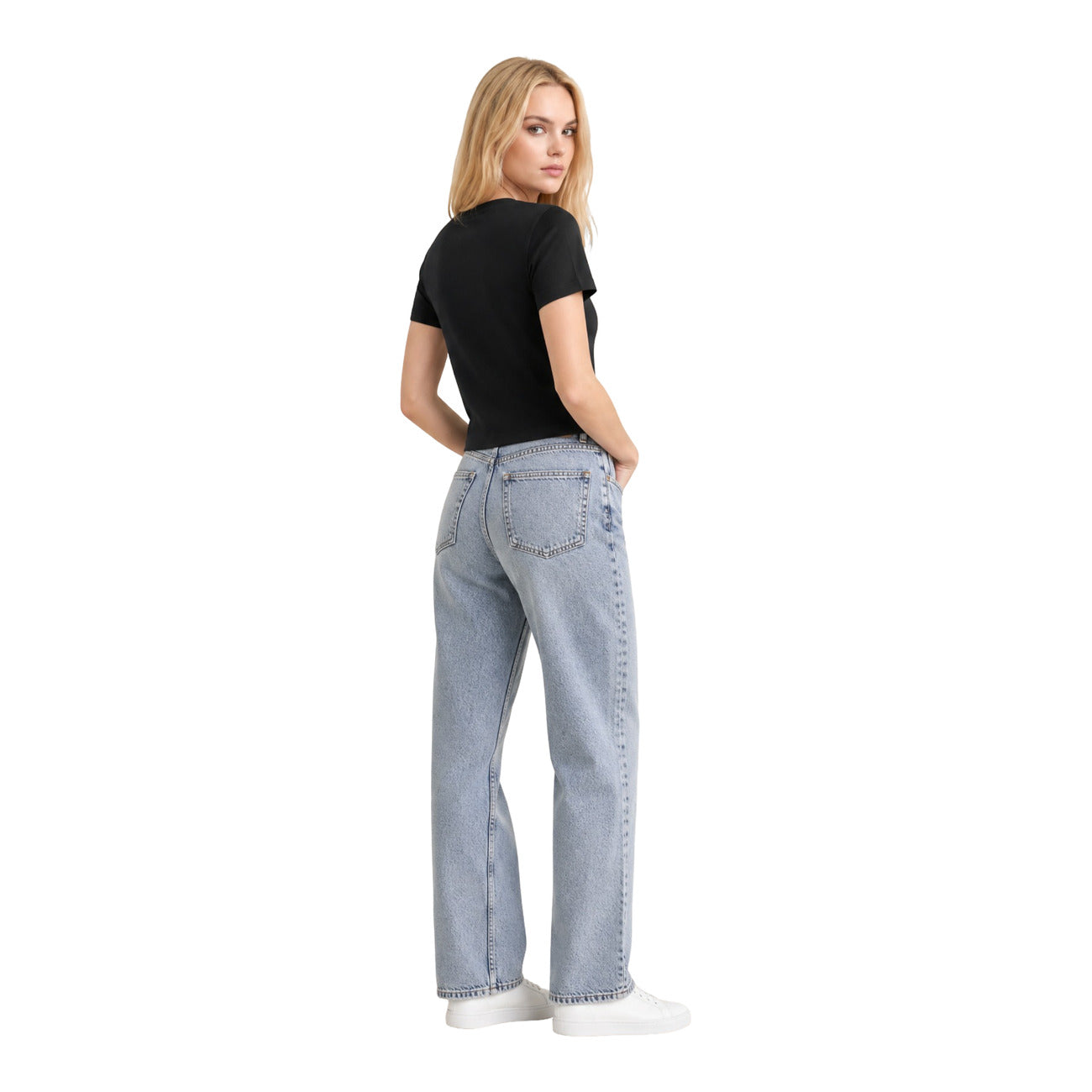 Calvin Klein Jeans T-shirt Dames Zwart