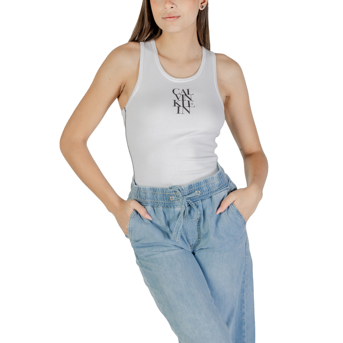 Calvin Klein Jeans Vest Dames Wit
