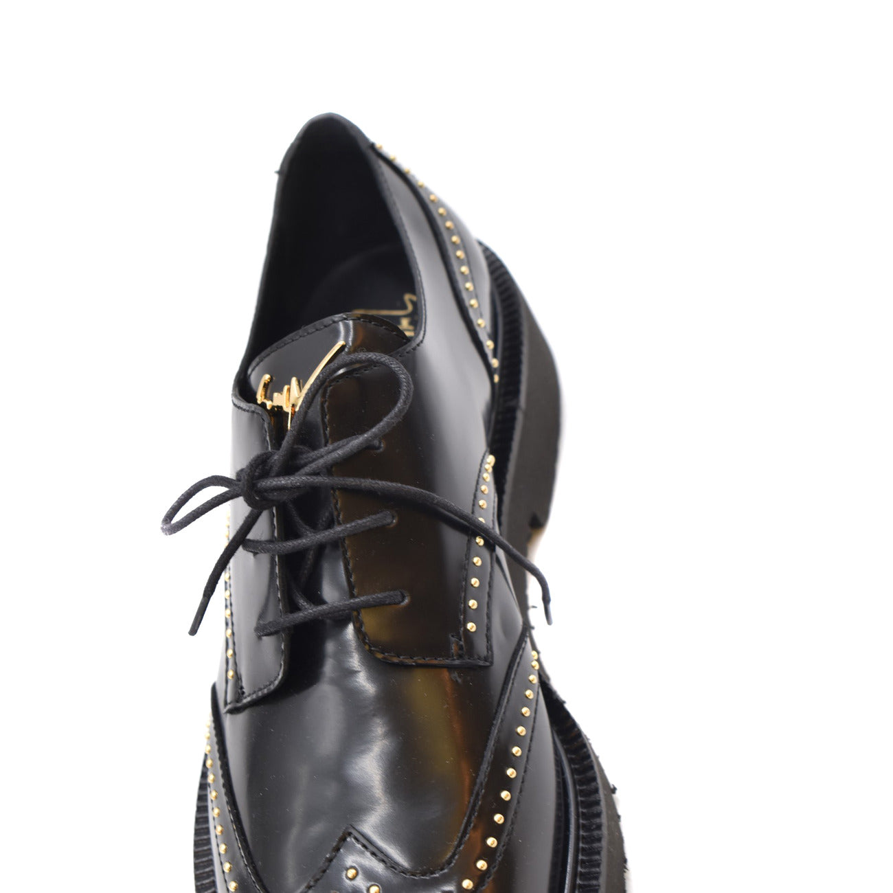 Giuseppe Zanotti Slip On Shoes Dames Zwart Leer