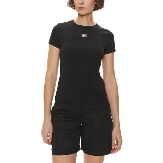 Tommy Hilfiger Jeans T-shirt Dames Blauw