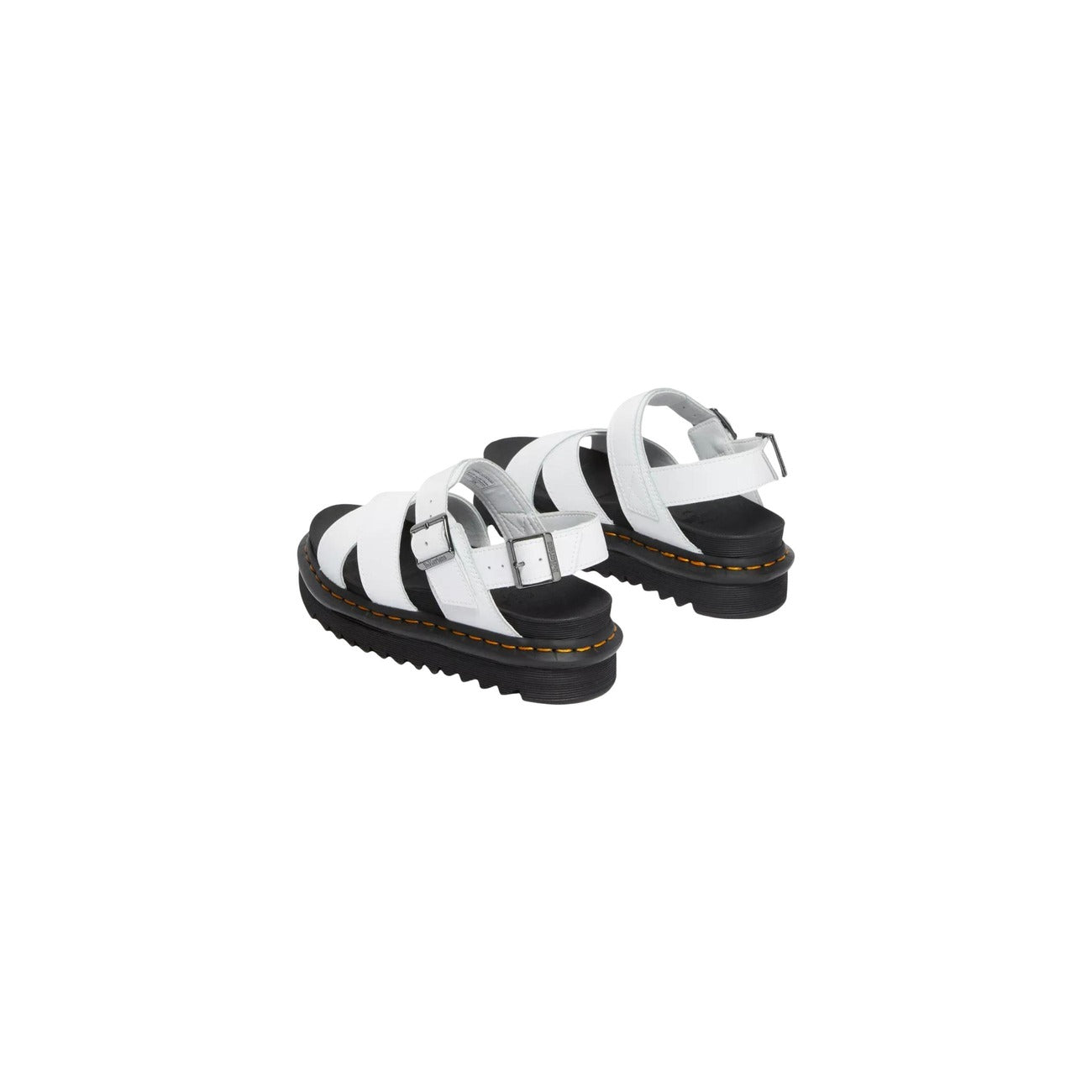 Dr. Martens Sandalen Dames Wit Leer