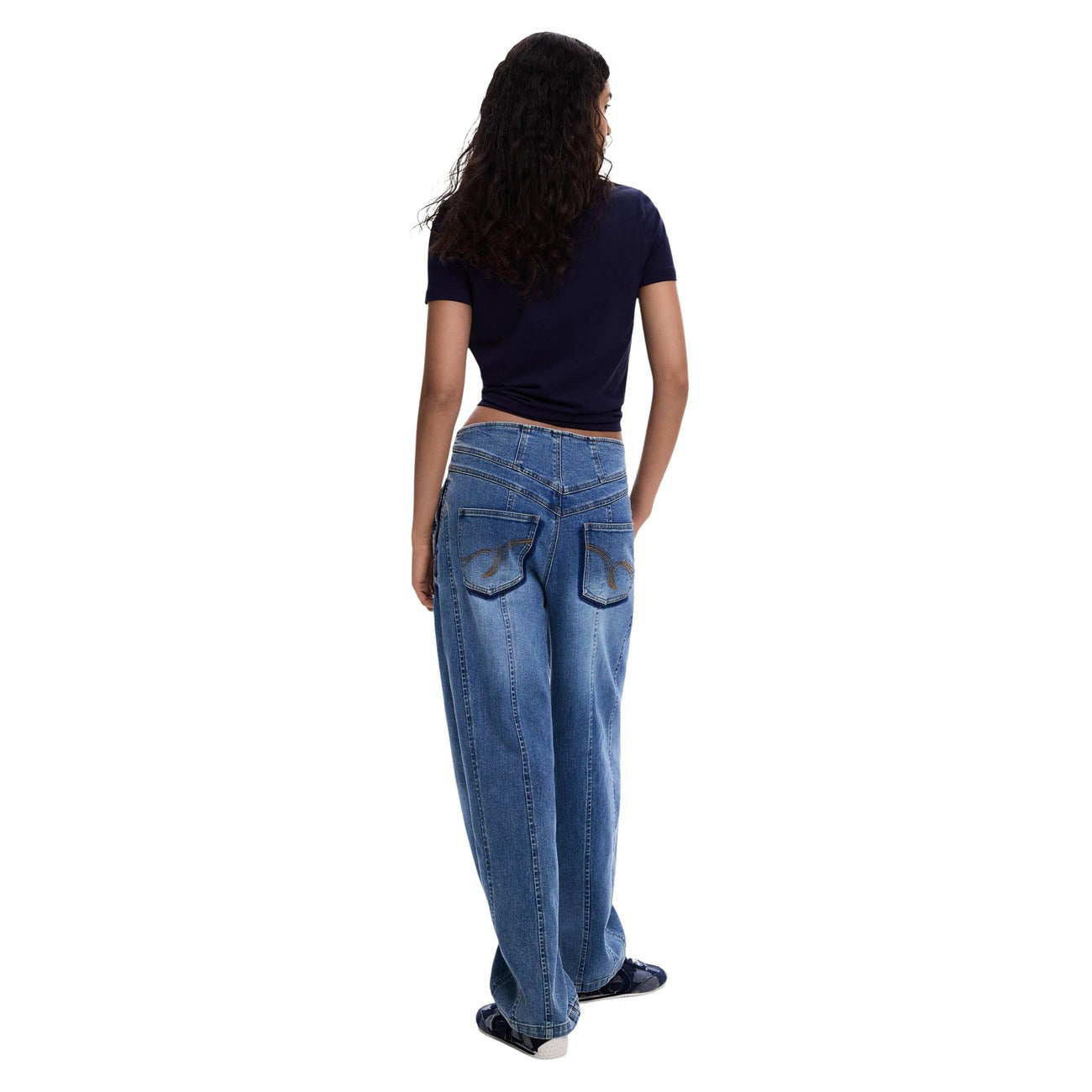 Desigual Jeans Dames Blauw