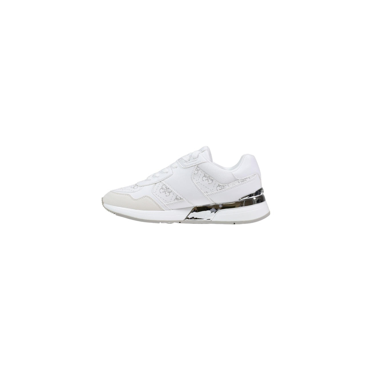 Guess Sneakers Dames Wit Leer