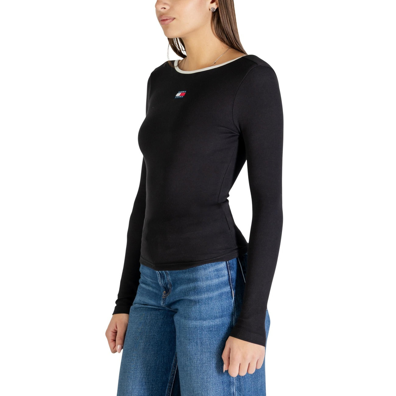 Tommy Hilfiger Jeans Trui Dames Zwart