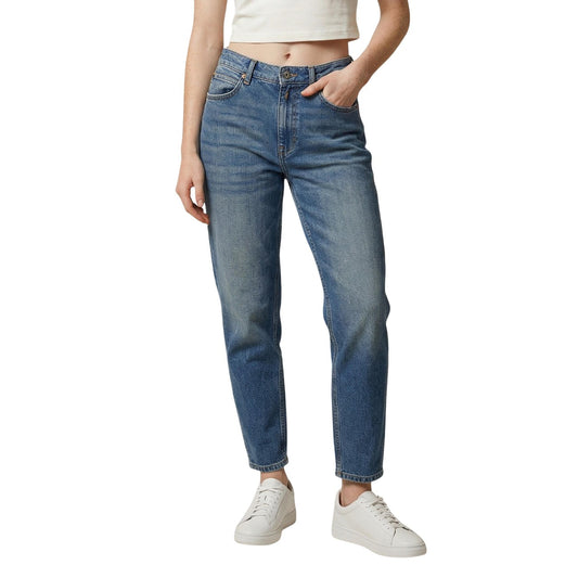 Replay Stretch Jeans Dames Blauw