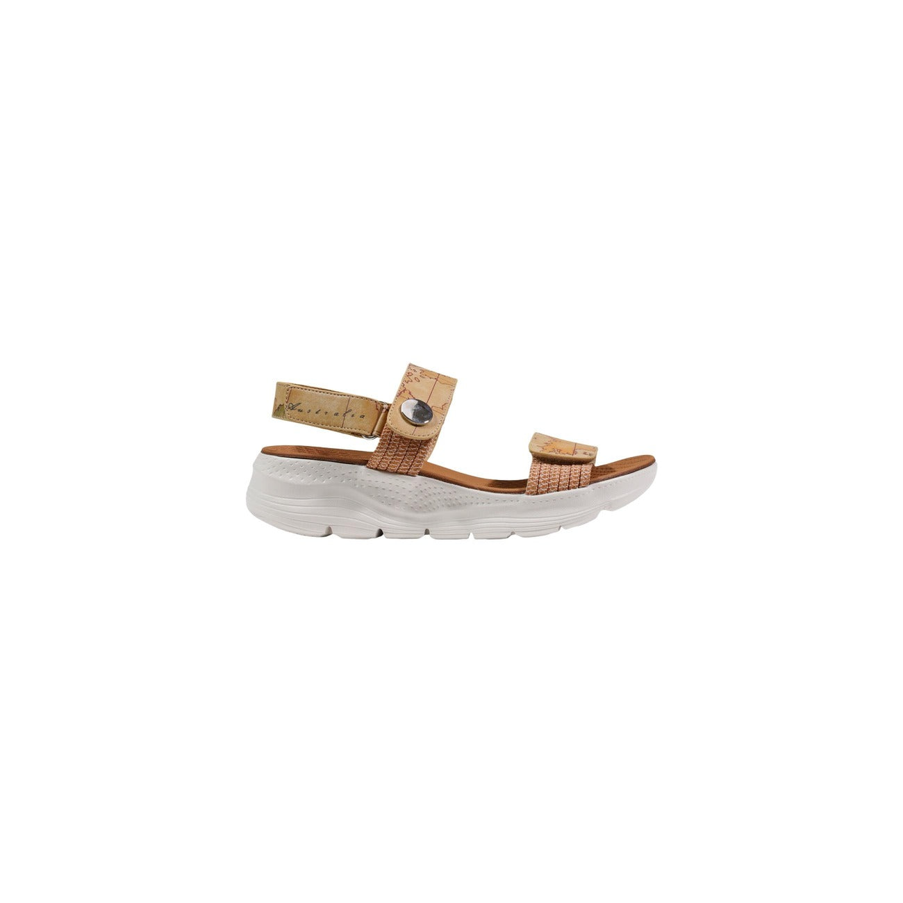 Alviero Martini Prima Classe Sandalen Dames Beige Print