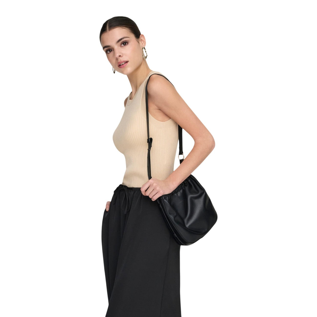Jacqueline De Yong Vest Dames Beige