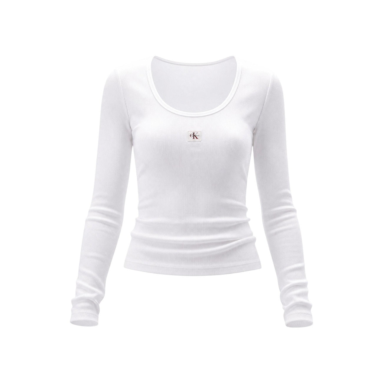 Calvin Klein Jeans T-shirt Dames Wit