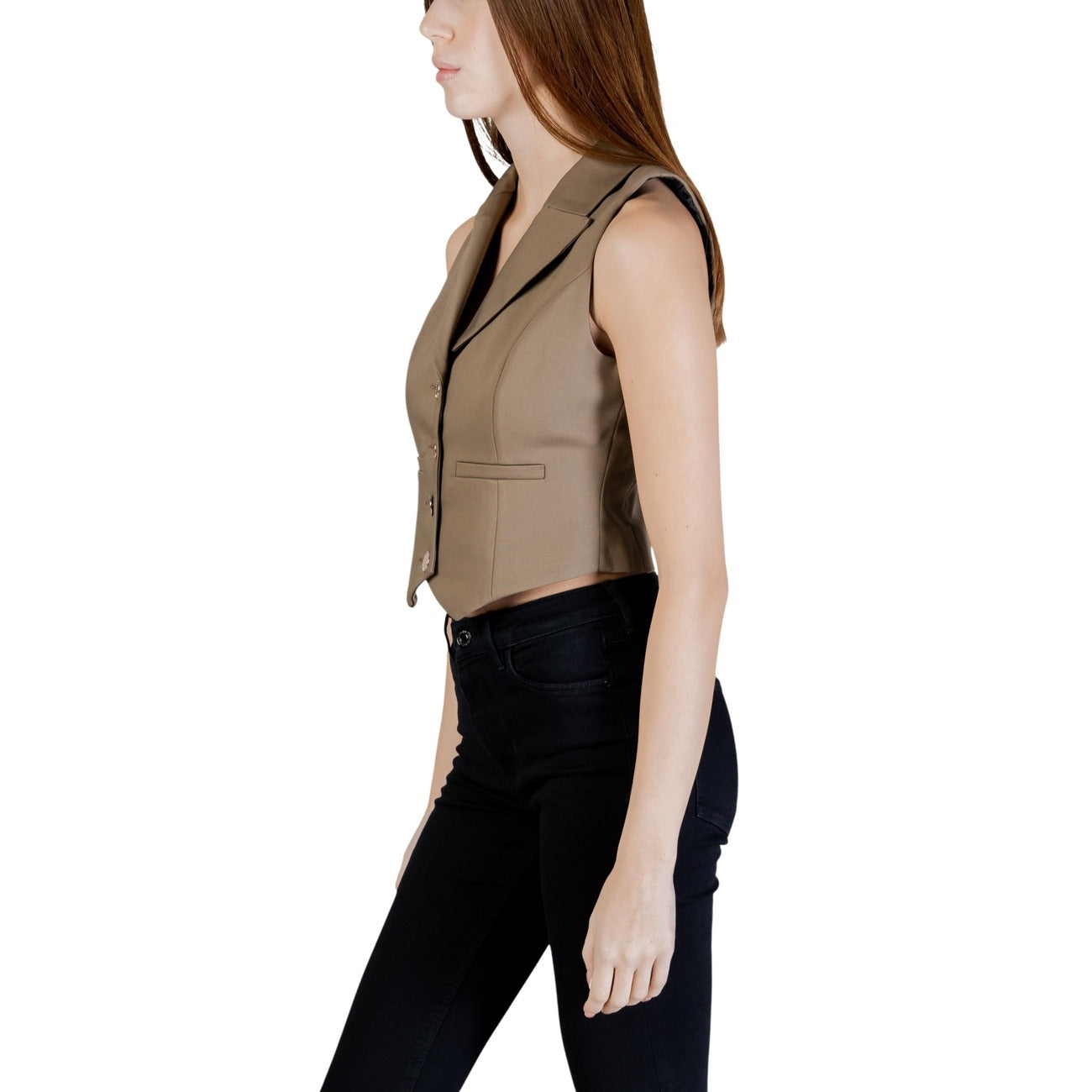 Morgan De Toi Gilet Dames Groen