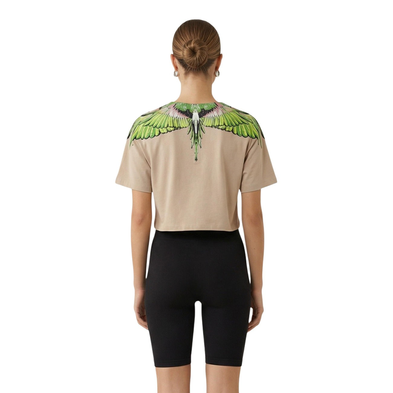 County Of Milan Print Top Dames Beige