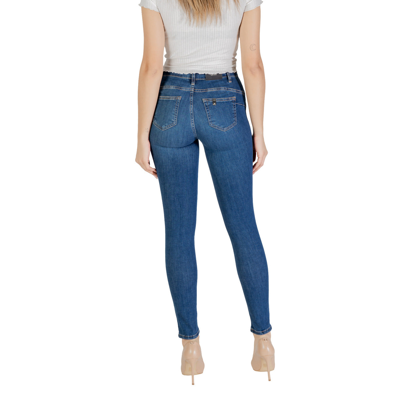 Liu Jo Slim Fit Jeans Dames Blauw