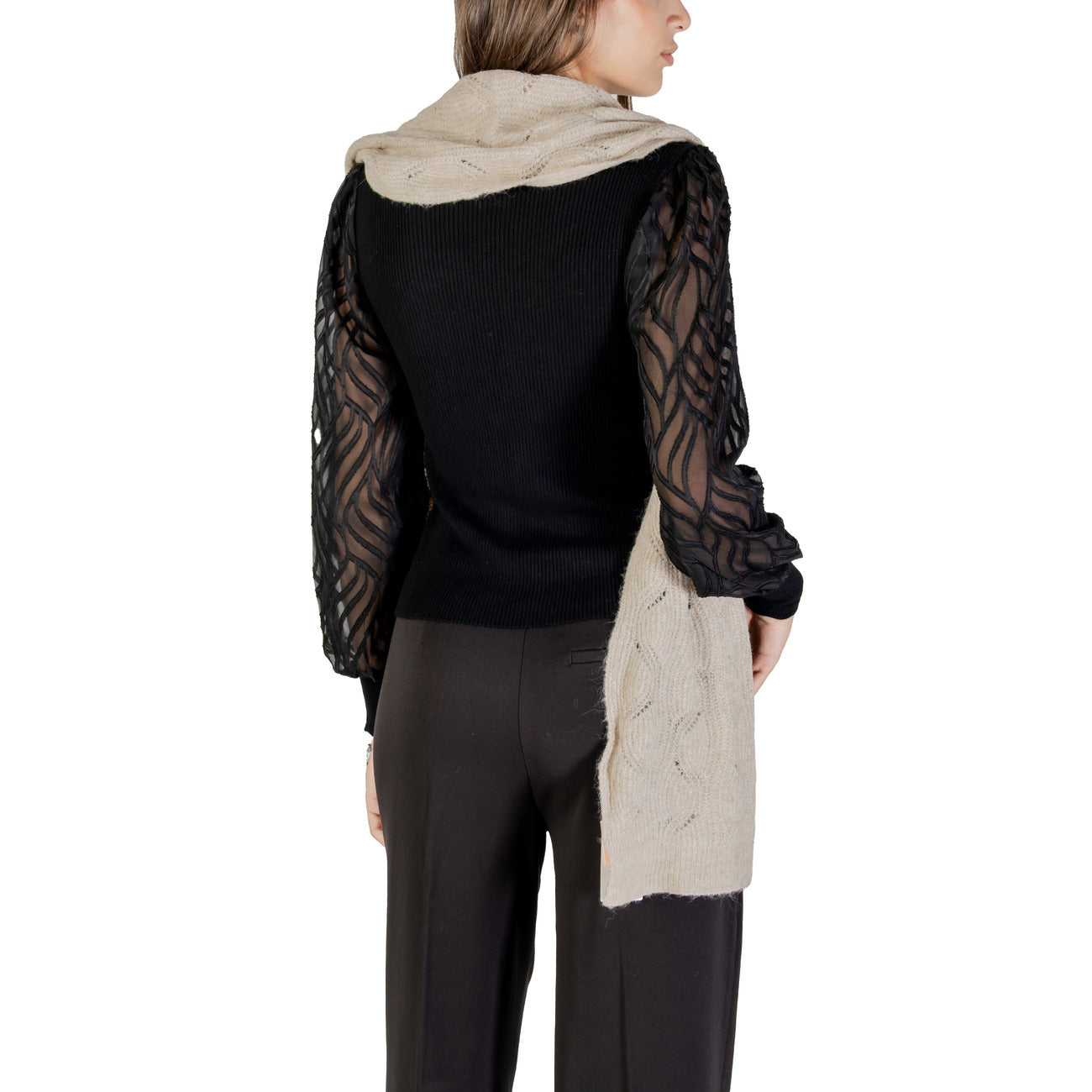 Only Sjaal Dames Beige