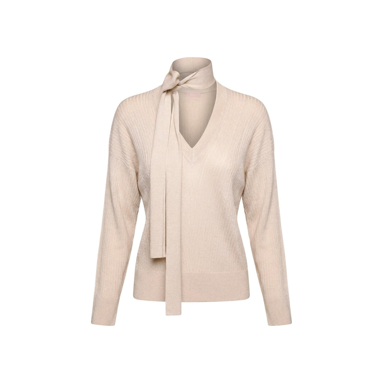 Liu Jo V-hals Trui Dames Beige
