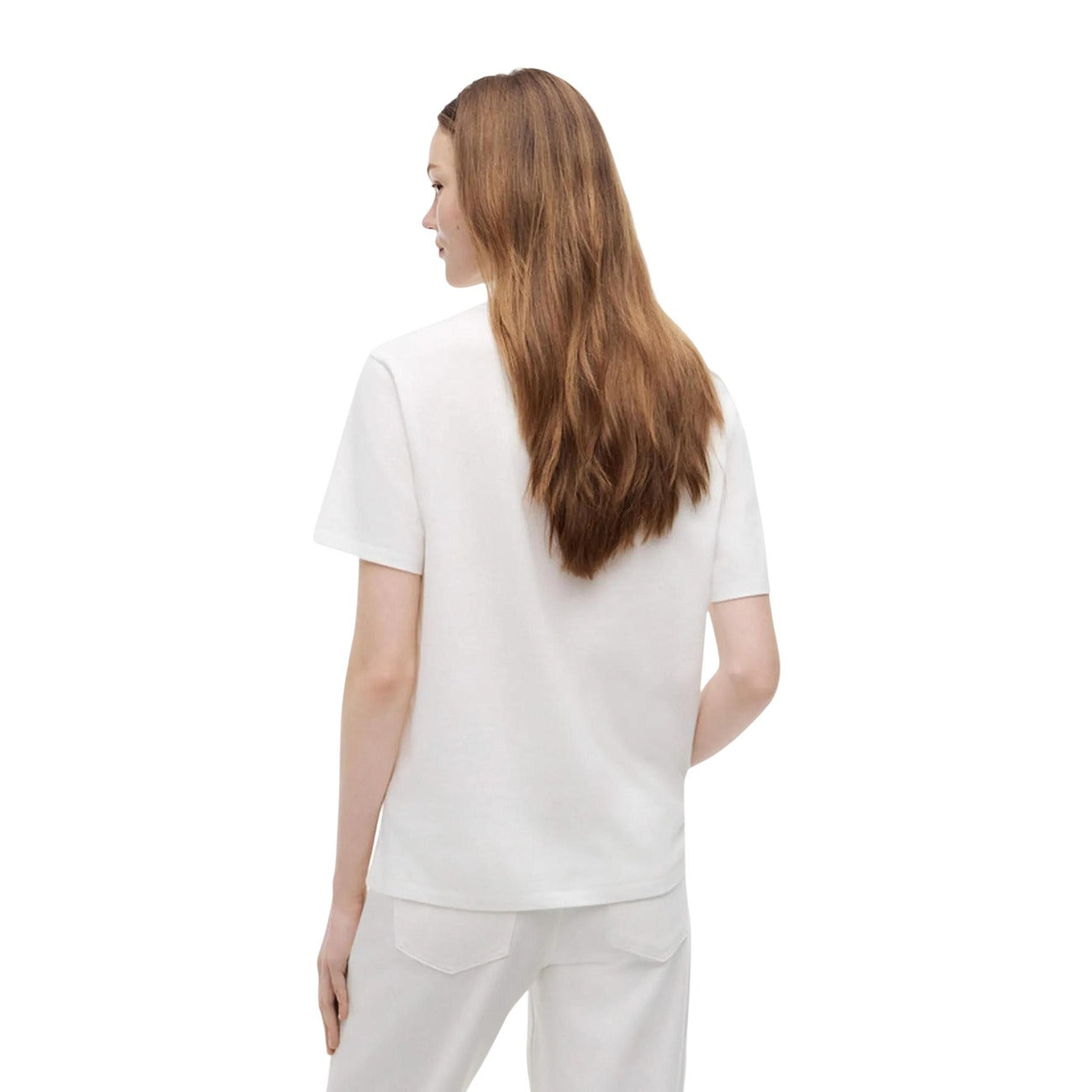 Tommy Hilfiger Jeans T-shirt Dames Wit