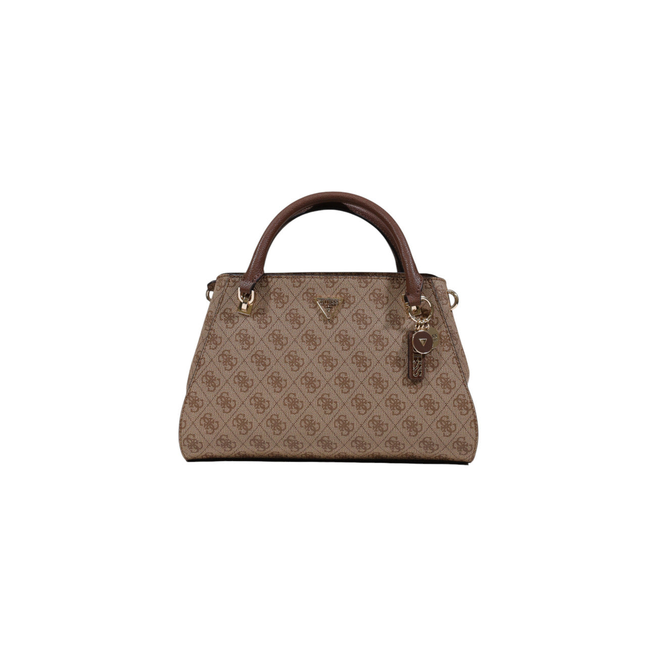 Guess Print Handtas Dames Bruin