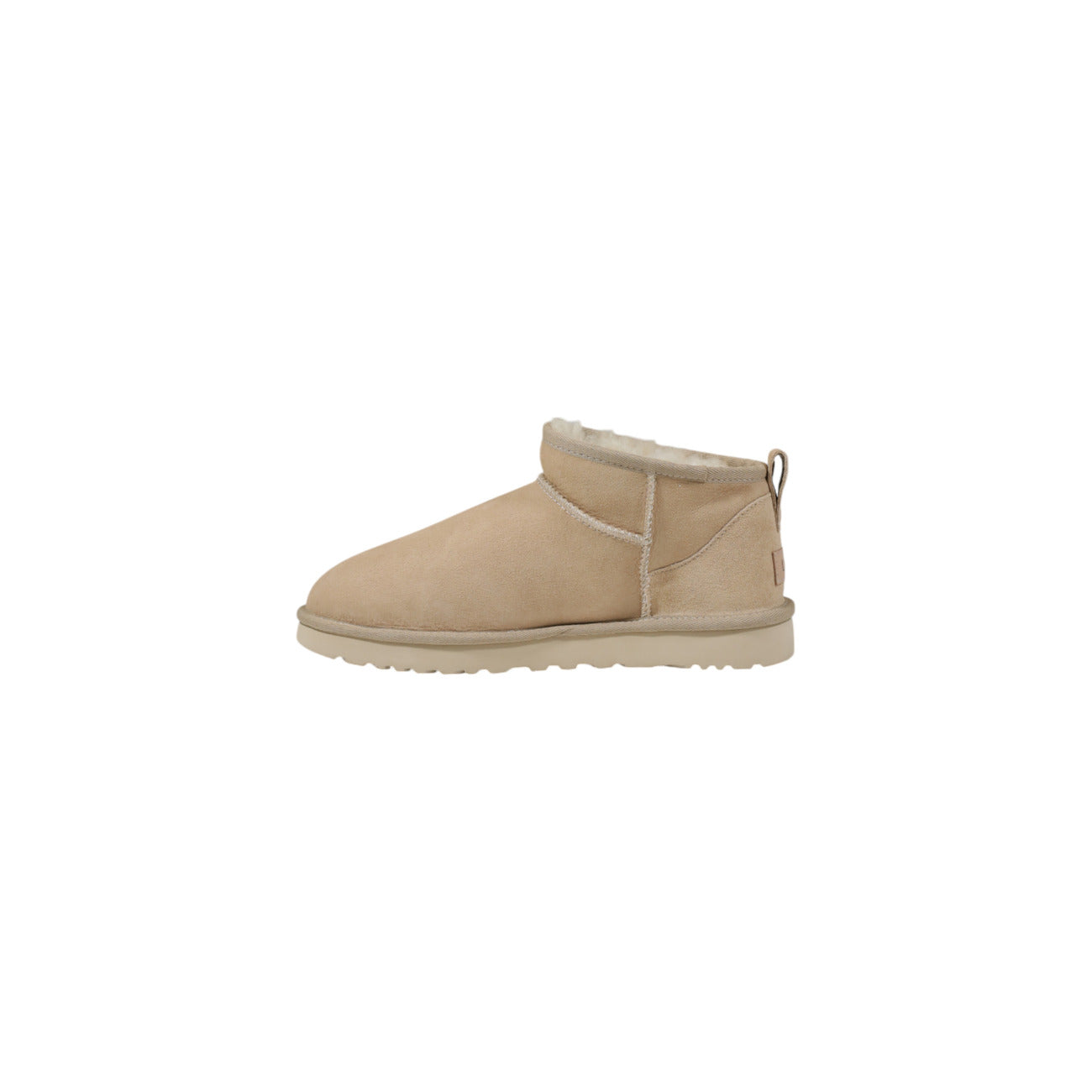 UGG Enkellaarsjes Dames Beige Leer