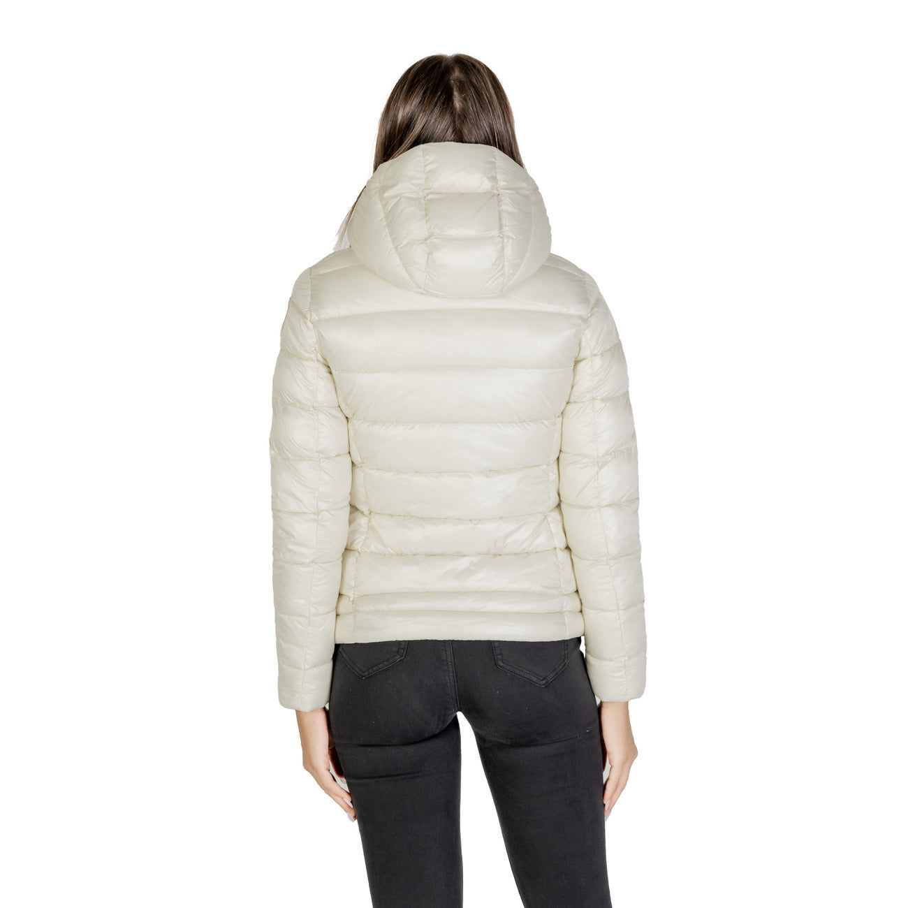 Blauer Windjack Dames Wit