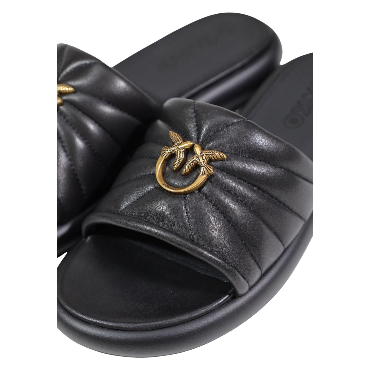 Pinko Slippers Dames Zwart