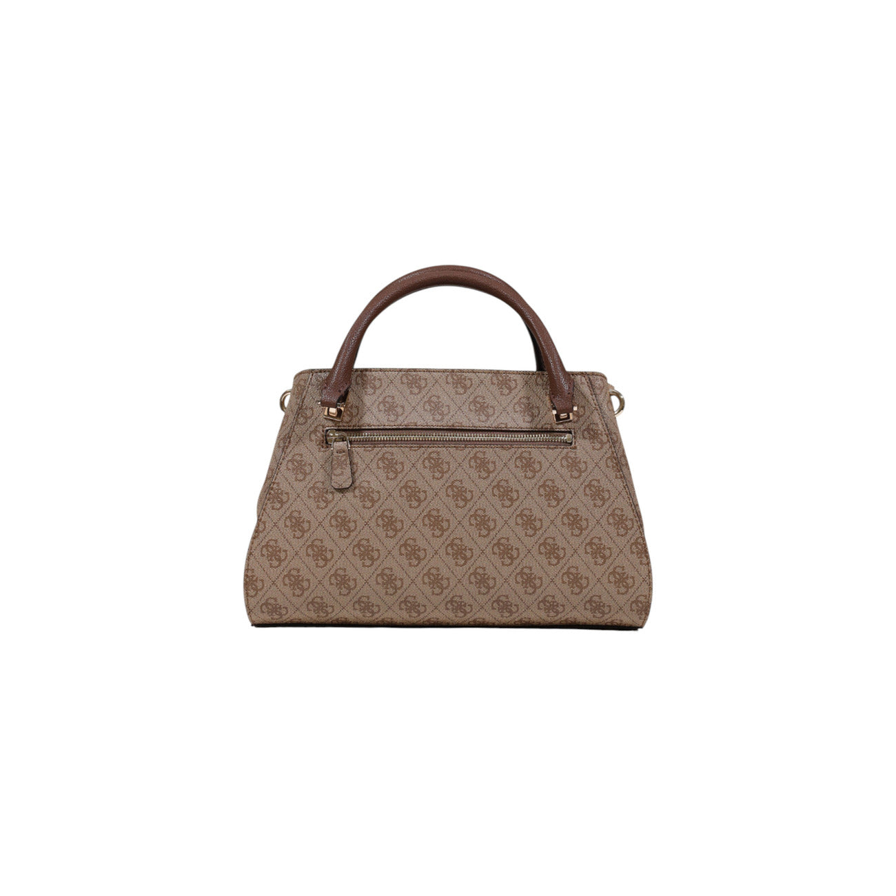 Guess Print Handtas Dames Bruin