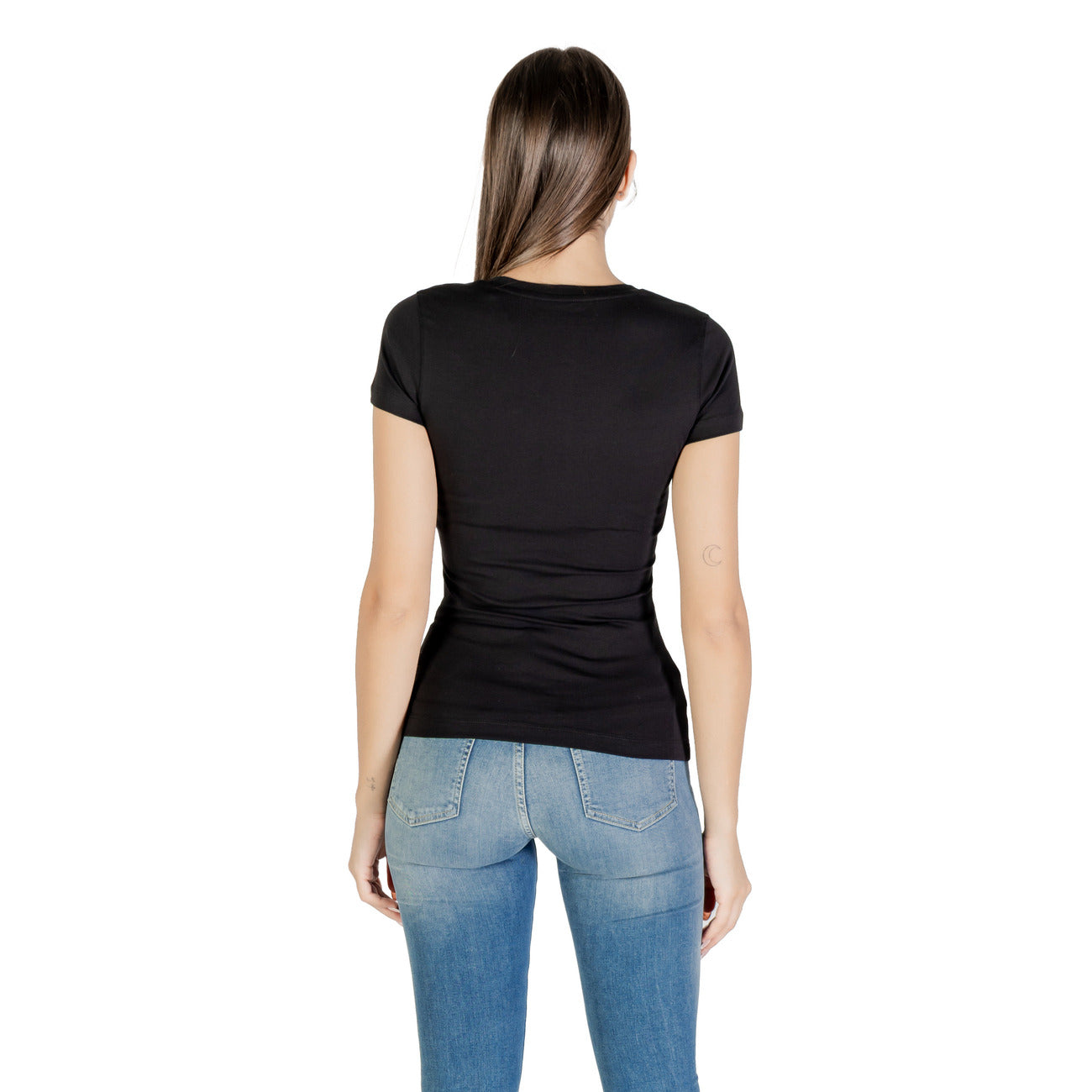 Guess T-shirt Dames Zwart
