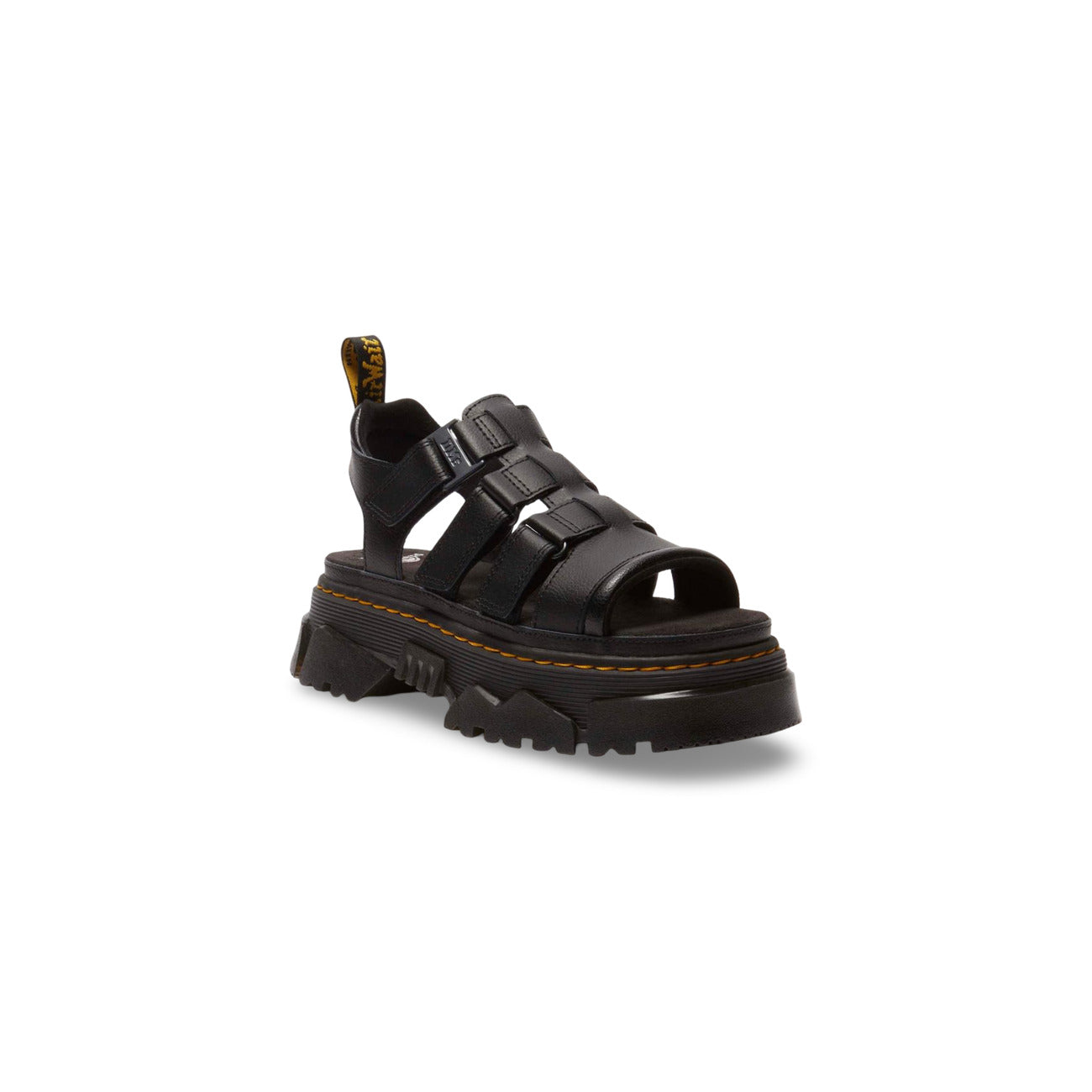 Dr. Martens Sandalen Dames Zwart Plateauzool