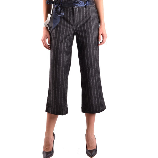 Jacob Cohen Krijtstreep Broek Dames Grijs