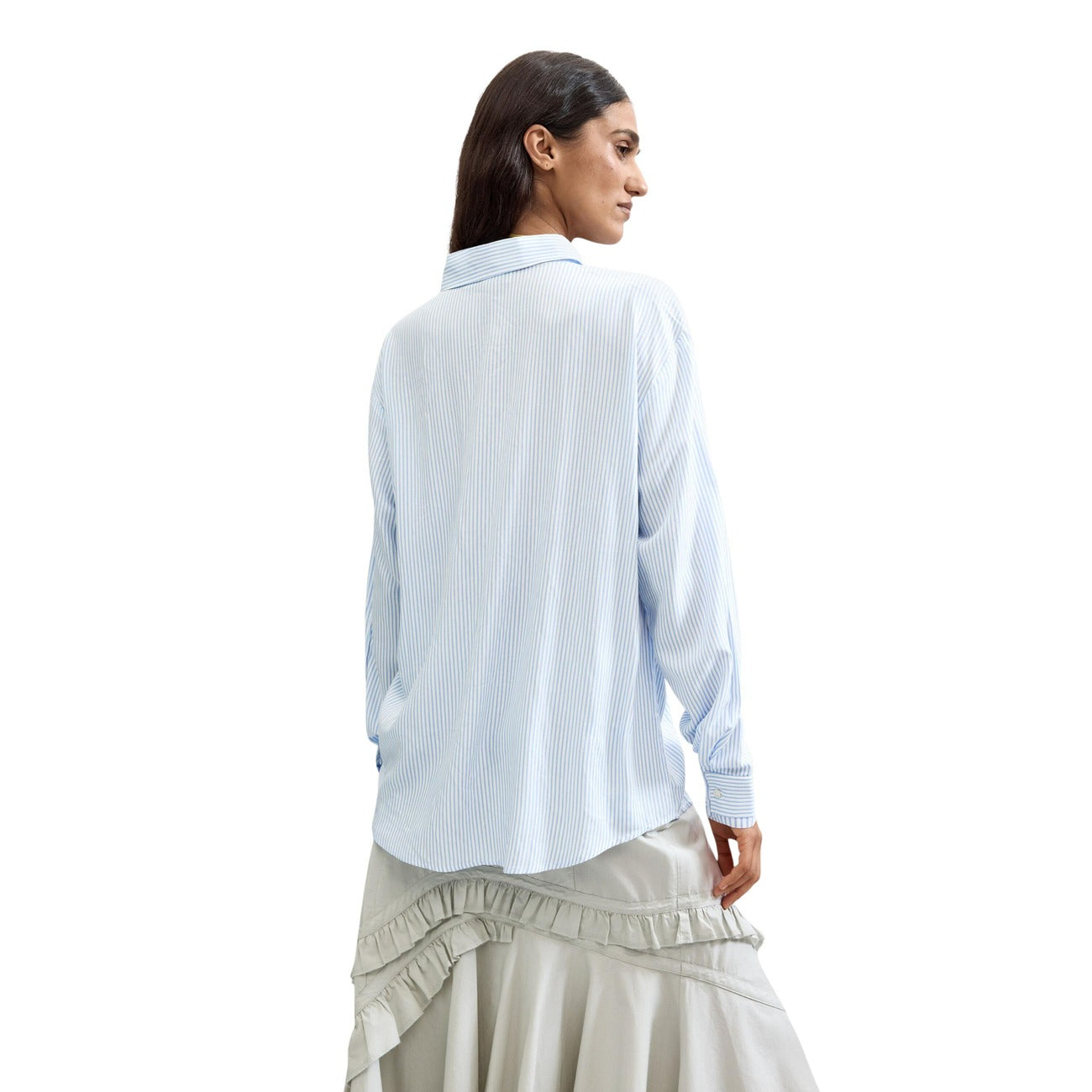 Desigual Shirt Dames Lichtblauw
