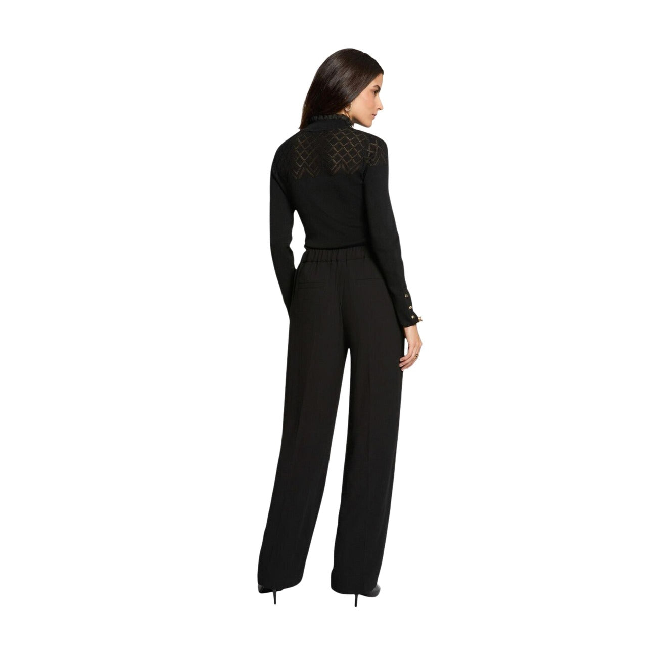 Morgan De Toi Broek Dames Zwart