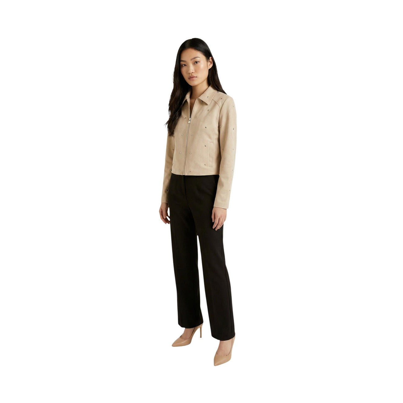 Jacqueline De Yong Jack Dames Beige