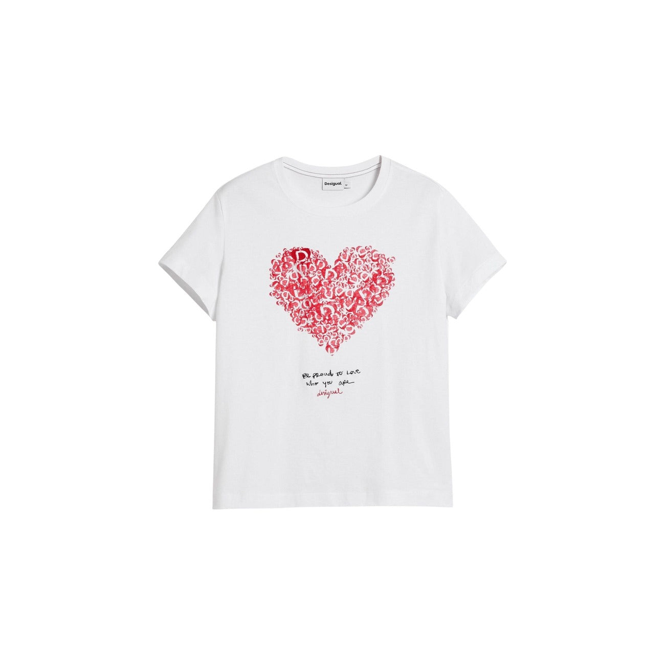 Desigual T-shirt Dames Wit
